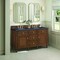 James Martin Vanities 60'' Double Vanity, Mid-Century Walnut w/ 3 CM Charcoal Soapstone Quartz Top 424-V60D-WLT-3CSP - alternate 4